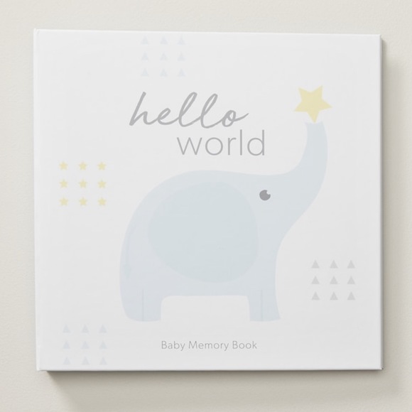 📸 Indigobaby // Hello World Baby Memory Book - Picture 1 of 3